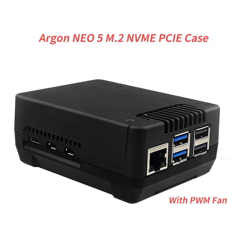 حافظة Argon NEO 5 M.2 NVME PCI - مراجعة Turing Pi 2 وسعره