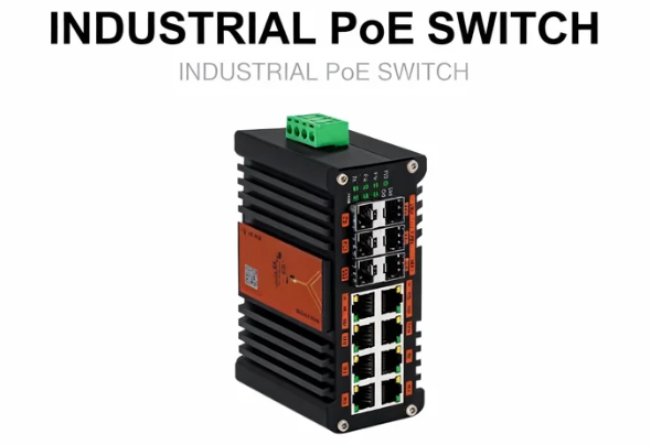 مفتاح PoE صناعي L2 + 8 منافذ 1 - مراجعة Sfp+ 10G Managed Switch 8 Port وسعره